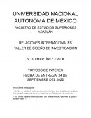 Ensayo de negocios internacionales