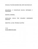 Refranes dichos pregones