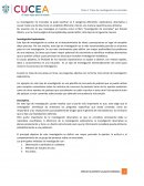 Tipos de Investigacion de mercados