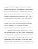 ¿Cómo se compone de la administración pública ?