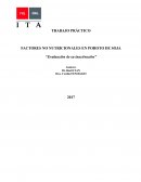 Trabajo práctico Factores no nutricionales en poroto de soja