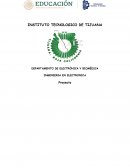 Ingenieria en electronica Proyecto