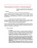 Pensamiento politico contemporaneo