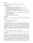 Reporte de lectura de los procesos de venta