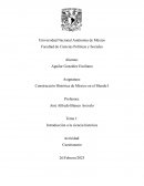 Construcción Histórica de México en el Mundo I