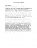 Reflexión de la lectura Sor Juana y película ¨yo la peor de todas¨