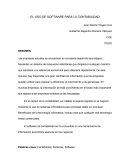 El uso de softwre para la contabilidad