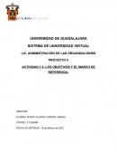 Los objetivos y el marco de referencia