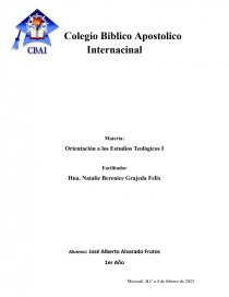 Introduccion a los estudios teologicos I. Página 1