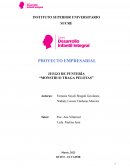 Juego de puntería “monstruo come pelotas”