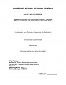Informe de: “Endurecimiento por solución sólida”
