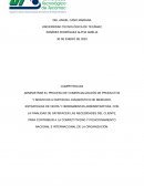 Cuadro comparativo, competencia perfecta e inperfecta