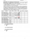 Liquidación de cuentas bancarias