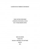Elaboracion de terminos de referancia