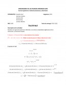 Taller: propiedades algebraicas de las soluciones y ecuaciones lineales