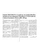 Paulette Dieterlen; La pobreza: un estudio filosófico