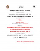 Reporte de la Pelicula La pontificie