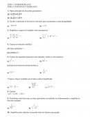 Números reales y Potencias y Radicales