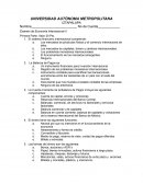 Examen de Economía Internacional II