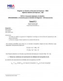 Economía para la Gestión de Negocios – Microeconomía