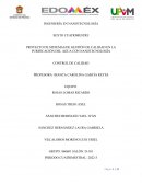 Proyecto de sistemas de gestión de calidad en la purificación del agua con nanotecnología