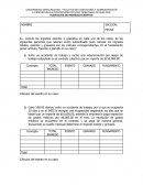 Ejercicios de Ingresos Exentos y Gravados