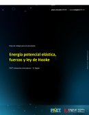 Practica mediciones. Energía potencial elástica, fuerzas y ley de Hooke