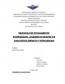 Vigencia del pensamiento bolivariano. Análisis congreso de angostura riesgos y estrategias