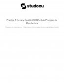 Practica # 1 Soldadura electrica por resistencia