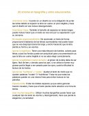 20 errores en tipografía y cómo solucionarlos