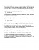 Definiciones de contabilidad financiera