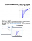 Práctica de ecuaciones diferenciales