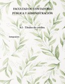 Títulos de crédito