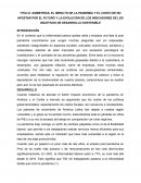 Asimetrías, el impacto de la pandemia y el costo de no apostar por el futuro y la evolución de los indicadores de los objetivos de desarrollo sostenible