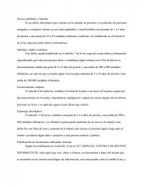 Acceso indebido a sistemas. Página 1