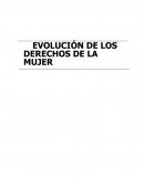 Evolución de los derechos de la mujer