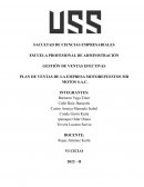 Plan de ventas Motorepuestos Mr Motos S.A.C