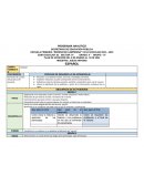 Programa analitico grado: 4 °