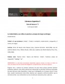 La modernidad y sus orillas en poemas y ensayos de Jorge Luis Borges