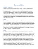 Biomas de México Bosques Templados
