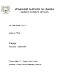 Trabajo “pirámide”