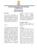 Un videojuego basado en ecuaciones diferenciales