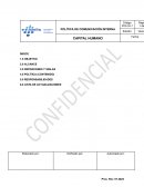 Política de comunicación interna