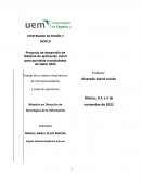 Proyecto de desarrollo de sistemas de aplicación móvil para quinielas mundialistas Qatar 2020