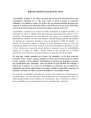 Reflexión: polaridad y jerarquía de los valores