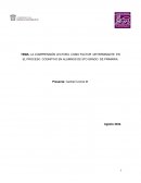 La comprensión lectora como factor determinante en el proceso cognitivo en alumnos de 5to grado de primaria
