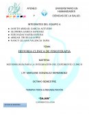 Historia de la clinica de fisioterapia