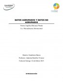 Datos agrupados y no agrupados dentro de la estádistica