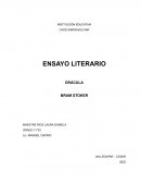 Ensayo literario Drácula