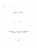 Influencia de las redes sociales en el sector empresaria